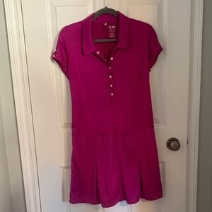Adidas Climalite Magenta Polo Dress